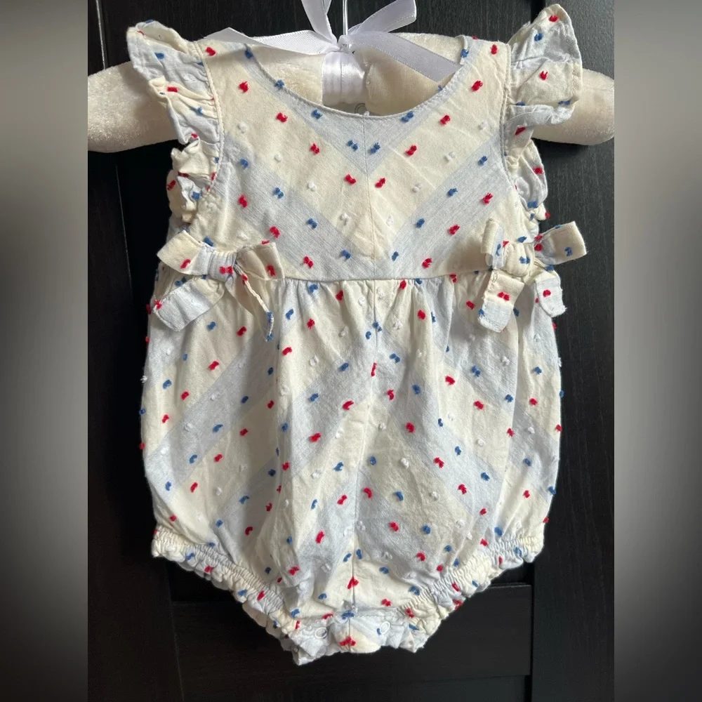 0-3 month Baby girl romper